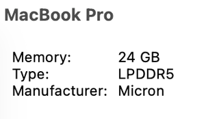 Apple MacBook Pro 16-Inch M4 Pro 512GB SSD Laptop Space Black