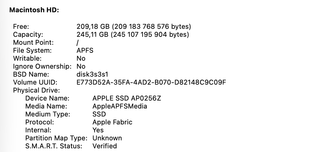 Apple MacBook Air 2022 13-inch M2 256GB SSD Midnight Laptop